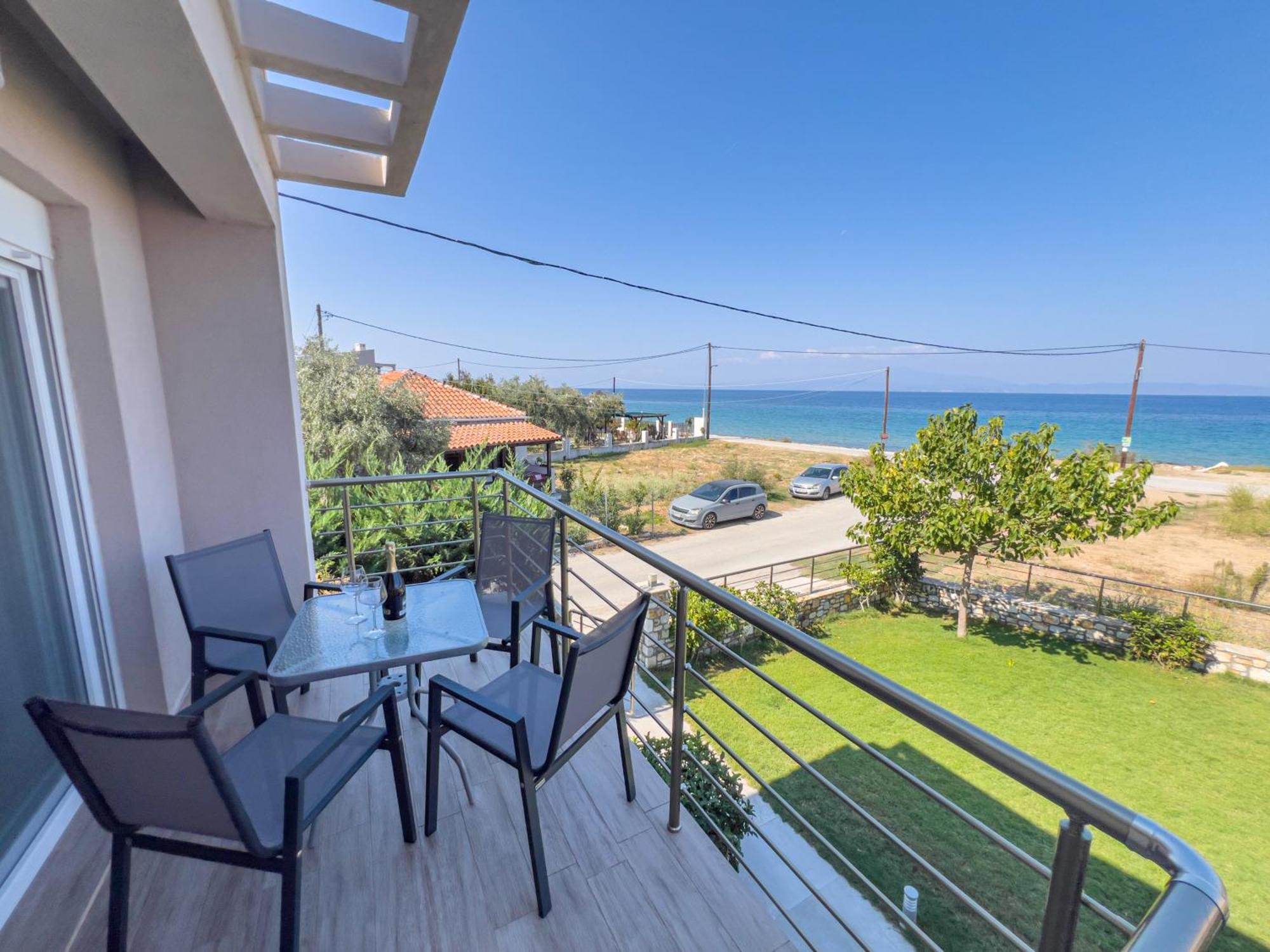 Yalos Beach Maisonettes Skala Sotiros Exterior foto