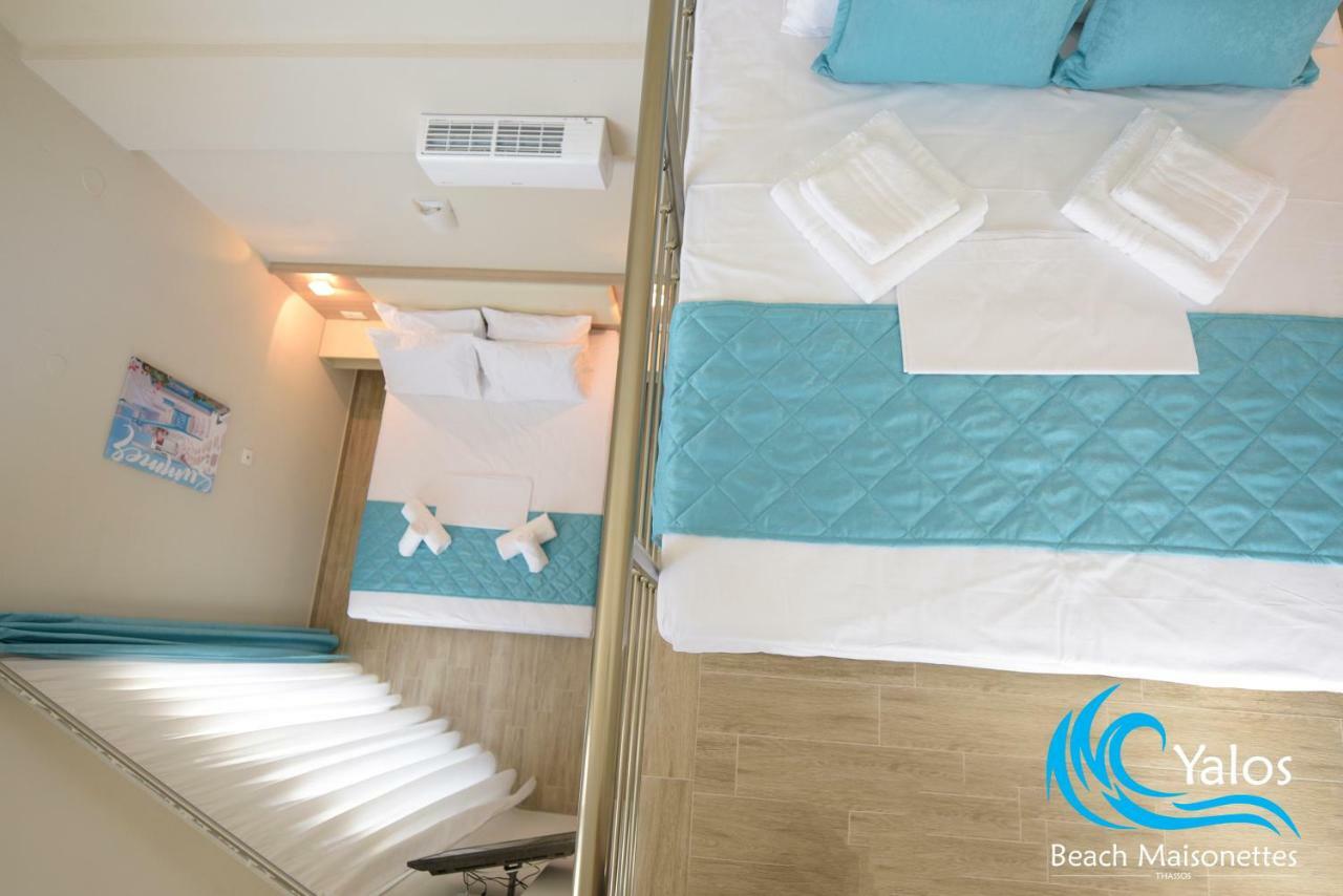 Yalos Beach Maisonettes Skala Sotiros Exterior foto