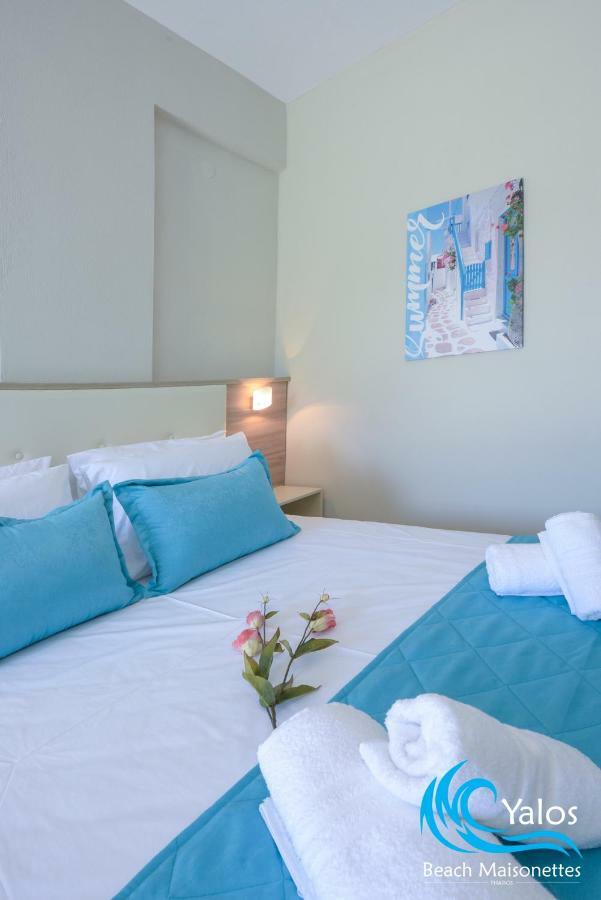 Yalos Beach Maisonettes Skala Sotiros Exterior foto