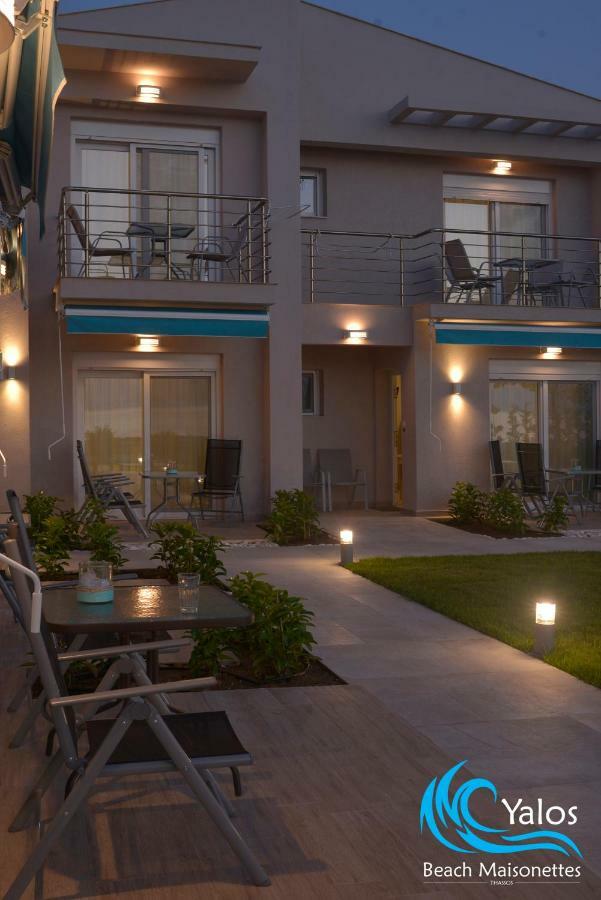 Yalos Beach Maisonettes Skala Sotiros Exterior foto